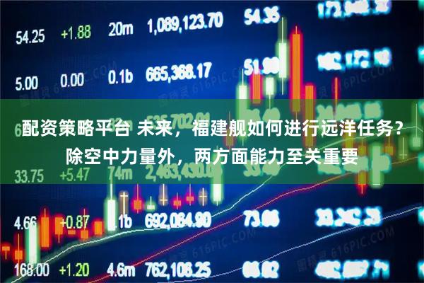 配资策略平台 未来，福建舰如何进行远洋任务？除空中力量外，两方面能力至关重要