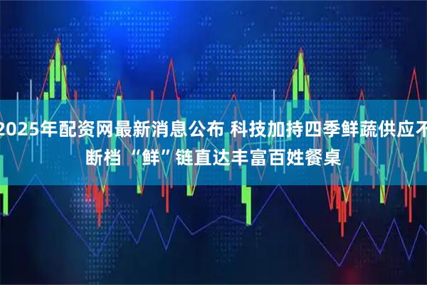 2025年配资网最新消息公布 科技加持四季鲜蔬供应不断档 “鲜”链直达丰富百姓餐桌